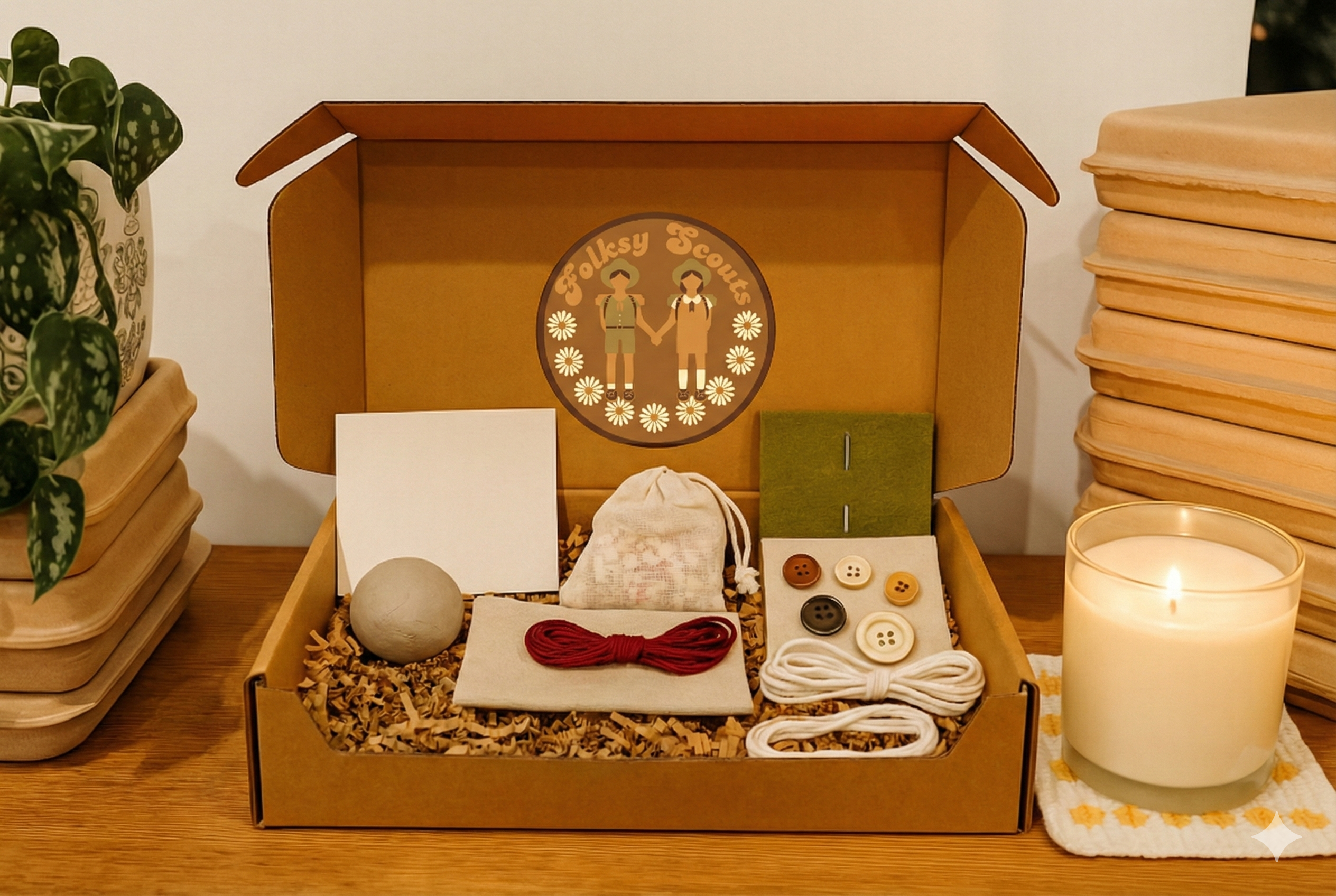 Thrifting, Mending, & Upcycling Supply Kit